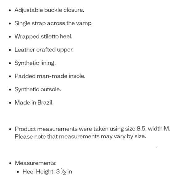 🆕⭐ Vince Camuto Gold heel sandal - Picture 10 of 11